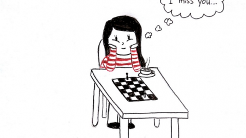 「Long D戀人」一定有共嗚 16張插畫道出異地戀愛的甜蜜與苦澀